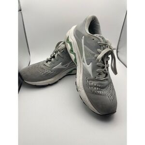 Mizuno Wave Inspire Running Shoes Athletic Comfort Sneakers Gray Sz‎ 8